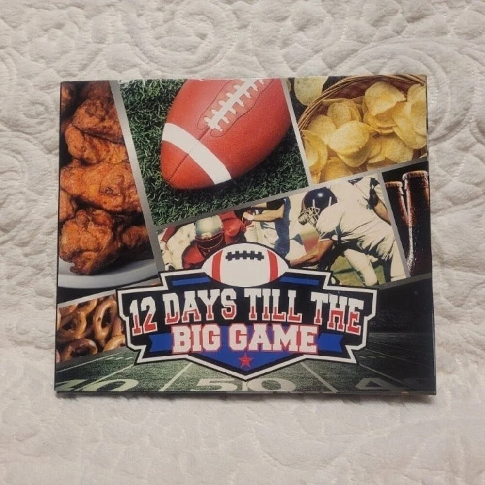 HYP Football Sock Set 12 Days to the Big Game 12 Pair 4 Crew 8 Low Cut OSFM New